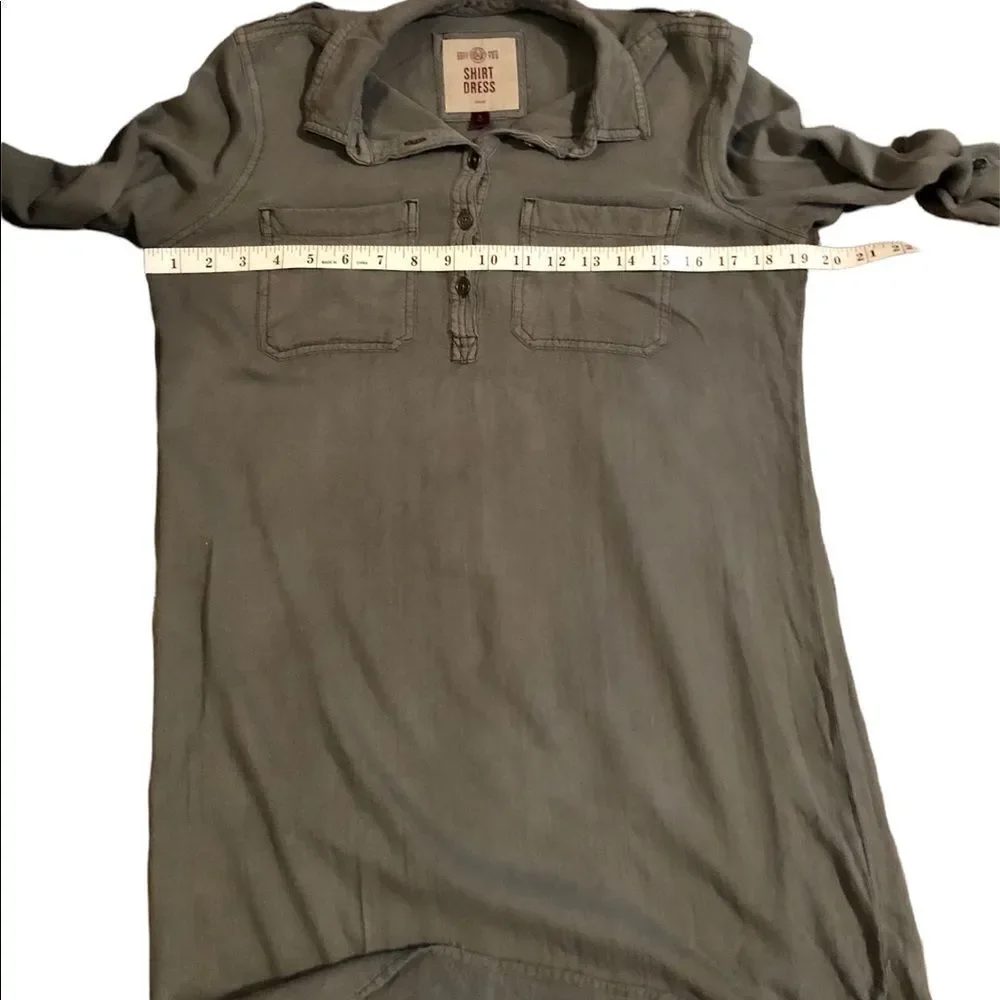 SO utility shirt dress with long sleeves - Picture 7 of 9